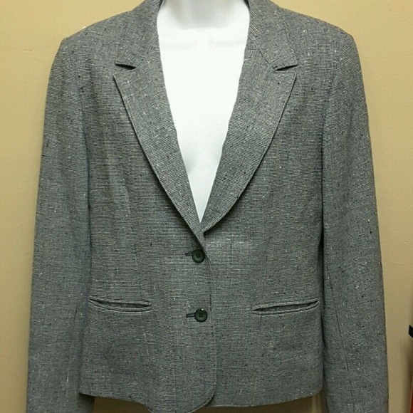 Pendleton S/M Blazer Jacket Blue Virgin Wool Vtg - Picture 1 of 6